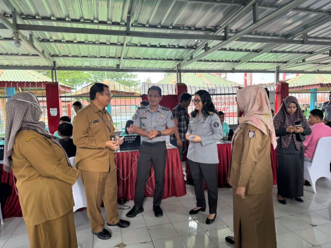 					Suasana Perekaman e-KTP di Lapas Makassar. (dok: ist/ humas)