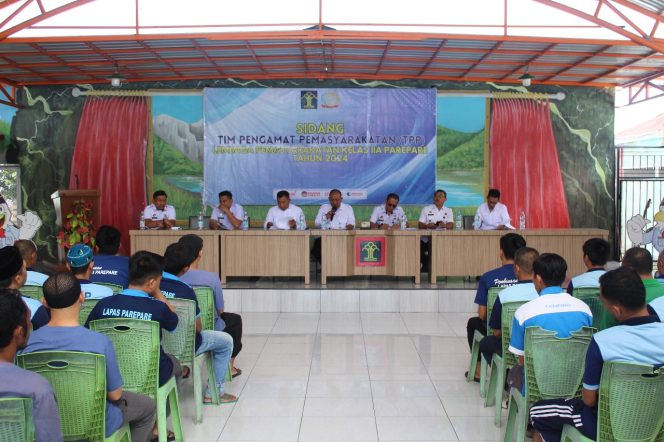 					Sidang TPP oleh Lapas Parepare. (dok: ist/ humas)