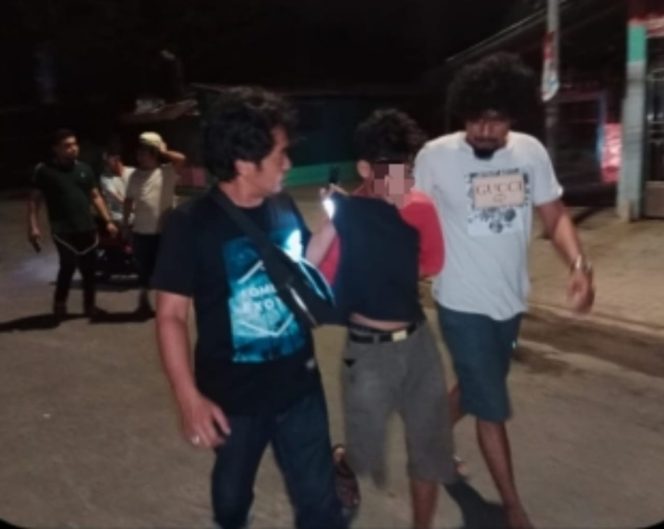 					Resmob Polres Sinjai Amankan Terduga Pelaku Penganiayaan Gunakan Sajam