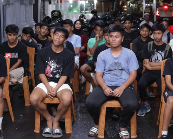 					Tim Persipare U-15 Tiba di Posko Pemenangan ANH-TQ. (dok: ist/ tim)