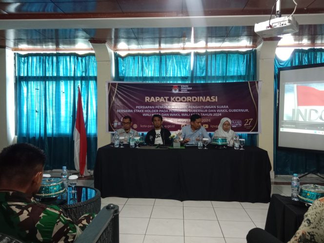 					KPU Parepare Rakor Bahas Persiapan Pemungutan Suara Pilkada