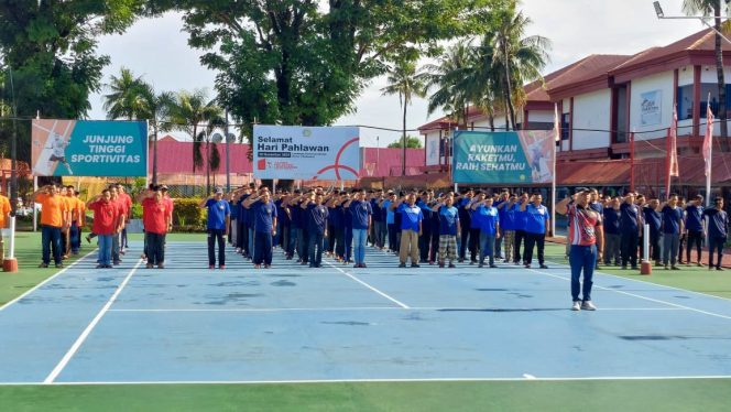 					Tumbuhkan Jiwa Nasionalisme di Lapas Makassar, WBP Dilibatkan dalam Upacara Bendera