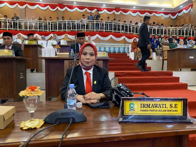 					Irmawati, Anggota DPRD Sinjai Termuda. (Dok: Ist/ Pribadi)