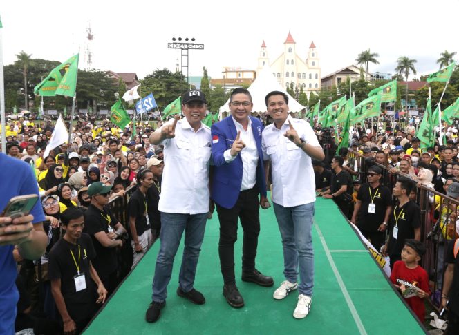 					Kampanye Akbar Paslon ANH-TQ Bukti Nyata Pemberdayaan UMKM