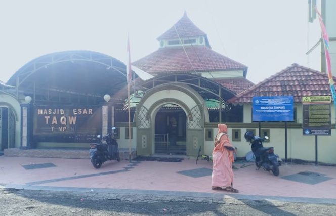 					Beginilah tampak Masjid Taqwa Tompong (IST)