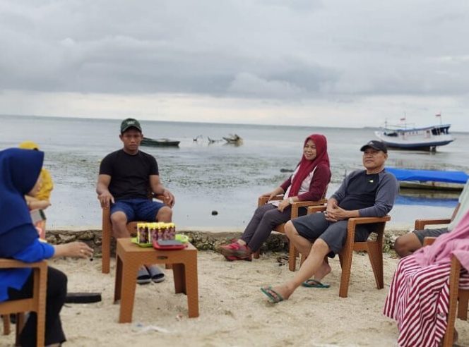 					Maksimalkan Pelayanan Publik, Andi Asdhar dan PKK Sangkarrang Kunjungan Kerja ke Barrang Lompo