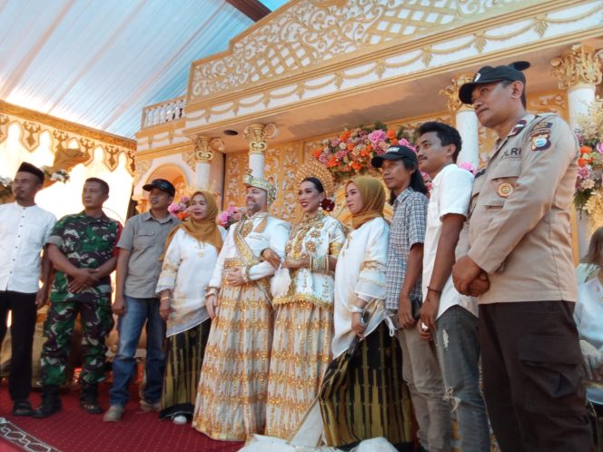 					Resepsi Pernikahan Maya dan Franscesco di Dusun Congkoe, Desa Lamatti Riaja, Kecamatan Bulupoddo. (Dok: Ist/ Agusman)
