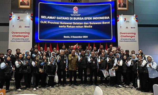 					OJK Sulselbar Ajak Jurnalis Sekolah Pasar Modal di Bursa Efek Indonesia