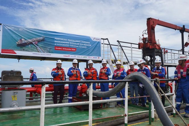 					Pertamina Patra Niaga Regional Sulawesi Resmikan Jetty Kapal Industri, Kado HUT ke 67