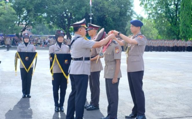 					854 Siswa Resmi Dilantik sebagai Bintara Polri, Kapolda Sulsel : Jauhi Praktik Negatif