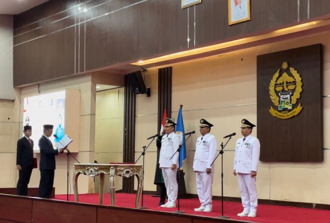 					Pj Gubernur Sulsel Lantik Faisal Saleh dan Idham Kadir Jabat Pj Bupati