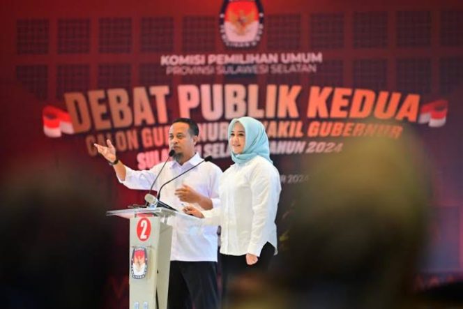 					Pasangan Calon Gubernur Sulsel terpilih Andi Sudirman Sulaiman - Fatmawati Rusdi (Andalan Hati) (dok.)