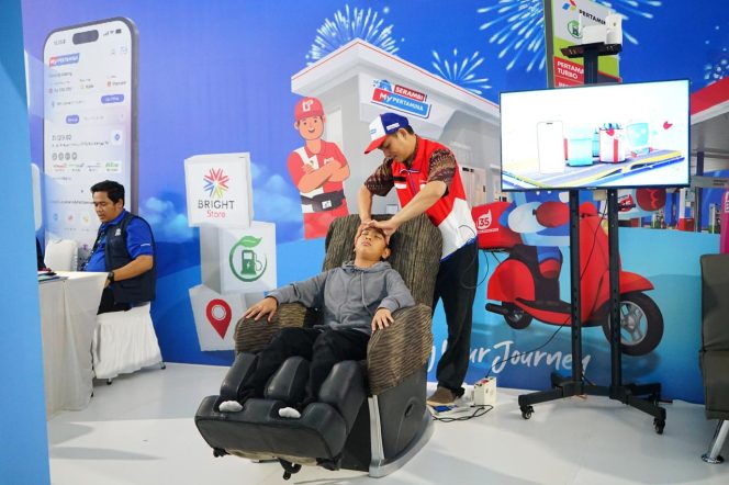 					Serambi Mypertamina sambut Natal 2024 dan Tahun baru 2025 (dok.)