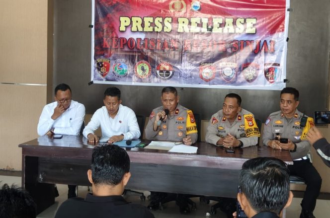 					Press release Akhir Tahun Polres Sinjai. (Foto: Ist/ Humas)