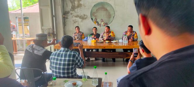 					Perkuat Sinergi, Polres Bone Gelar Coffee Morning Bersama Wartawan