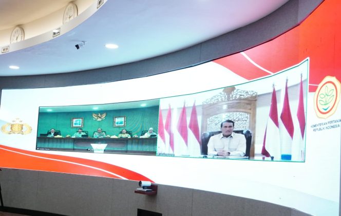 					Rapat Koordinasi Mentan Andi Amran Sulaiman bersama jajaran Polri terkait tanam jagung serentak (dok.)