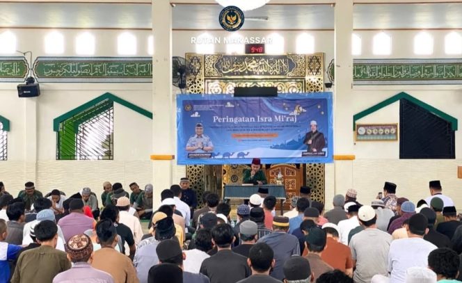 					Rutan Makassar Peringati Isra Mi’raj dengan Suasana Religius