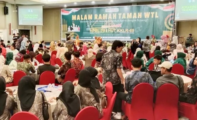 					Malam Ramah Tamah Wija To Luwu dalam rangka memperingati Hari Perlawanan Rakyat Luwu (HPRL) ke-79 dan Hari Ulang Tahun (HUT) KKLR ke-69 di Hotel Horison Ultima, Makassar (dok.)