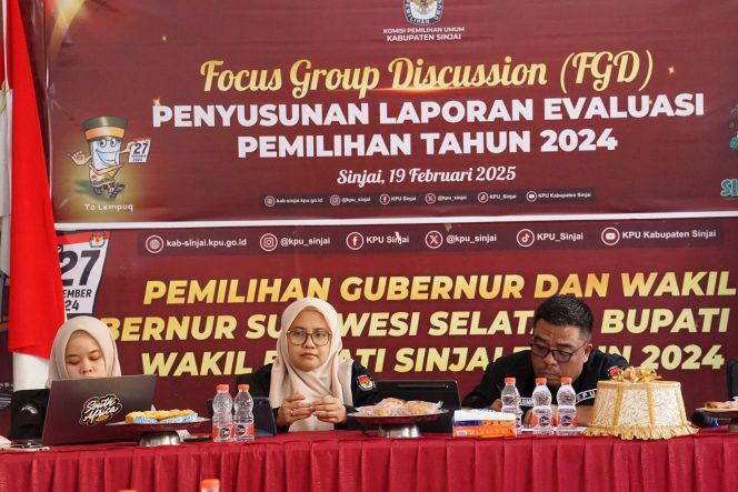 					FGD KPU Sinjai. (Foto: Istimewa)