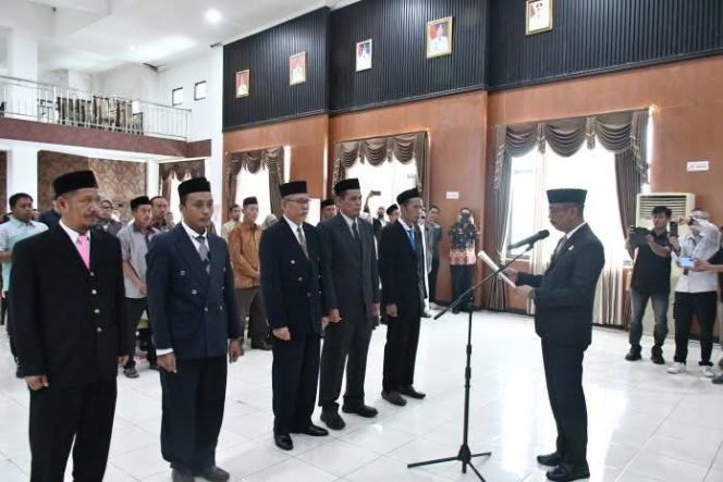 					Pj. Bupati Lantik 5 Pengurus Baznas Sinjai Periode 2025-20230. (Foto: Ist/ Humas)