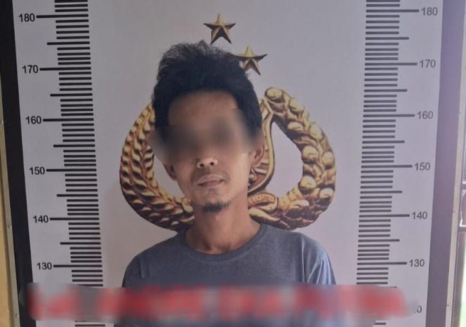 					Terduga pelaku AEP alias A (28), warga Jalan Jati, Kelurahan Caile, Kecamatan Ujung Bulu, Kabupaten Bulukumba, Sulawesi Selatan. (Foto: Ist/ Humas)