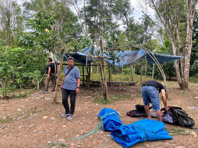 					Arena Judi Sabung Ayam yang Dibongkar Polisi. (Foto: Ist/ Humas)