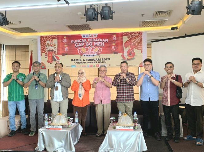 					Konferensi Pers Puncak Perayaan Cap Go Meh 2025, Zou Zou Festival oleh DPD WALUBI Sulsel (dok.)