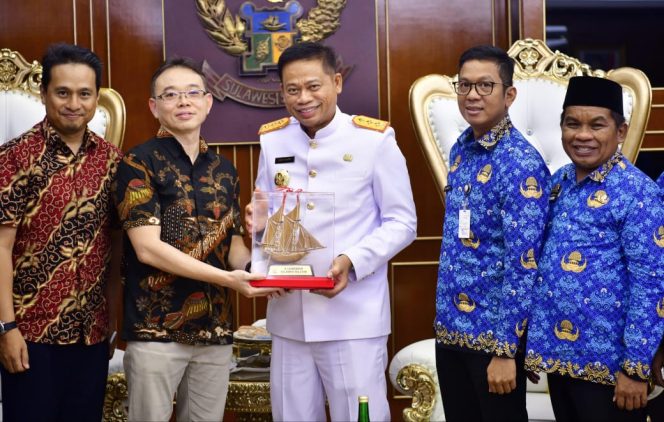 					PT Citaglobal Environment temui Pj Gubernur Sulsel Prof Fadjry Djufry (dok.)