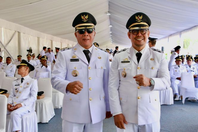 					Bupati dan Wakil Bupati Bulukumba, Andi Muchtar Ali Yusuf dan Andi Edy Manaf. (Foto: Ist/ Humas)