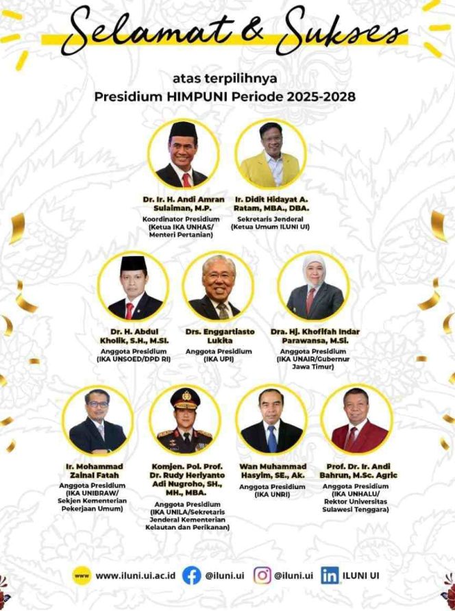 					Andi Amran Sulaiman Terpilih Jadi Koordinator Presidium Himpuni