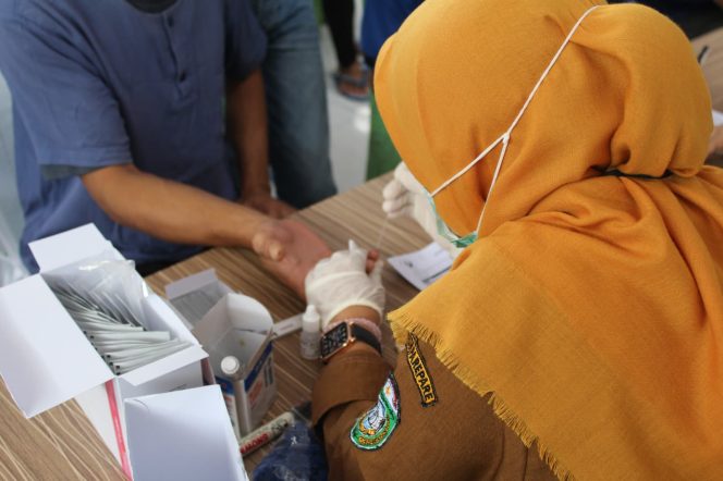 					Pemeriksaan Kesehatan Gratis bagi Warga Binaan Lapas Parepare. (Foto: Ist/ Humas)