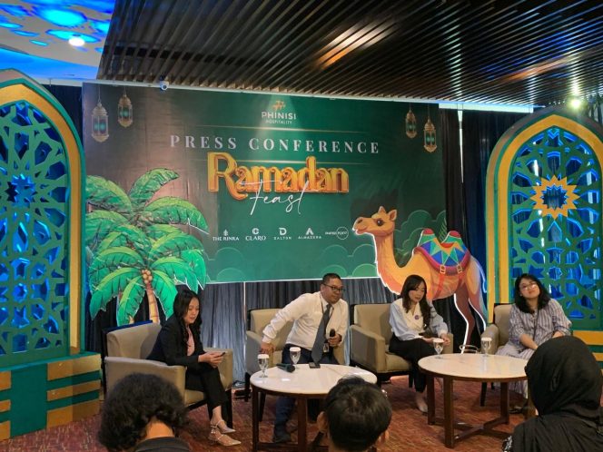 					Konferensi Pers Ramadan Fest di Claro Hotel Makassar (dok.)