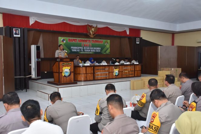 					Primkoppol Polres Bulukumba Gelar RAT ke-75, Raih Peringkat 10 Besar Koperasi Terbaik