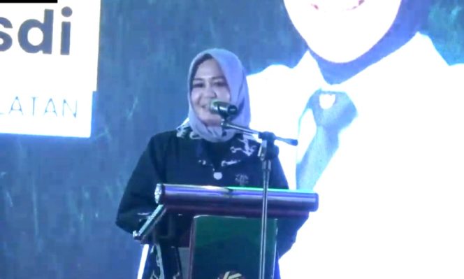 					Wakil Gubernur (Wagub) Sulsel Fatmawati Rusdi hadiri pembukaan Sidang Umum Majelis Umum Himpuan Perguruan Tinggi Negeri Indonesia (Himpuni) di Hotel Four Point Makassar (dok.)