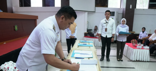 					Saksikan Penandatanganan Perjanjian Kinerja (PK) Tahun 2025 secara Serentak, ini Penyampaian Pj. Bupati Takalar