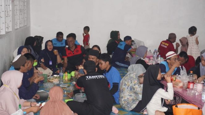 					Suasan Buka Puasa Bersama di Lapas Maros. (Foto: Ist/ Humas)