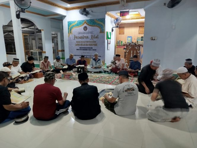 					WBP Lapas Parepare Target Khatam Al-Quran dengan Program One Day One Juz Selama Ramadan