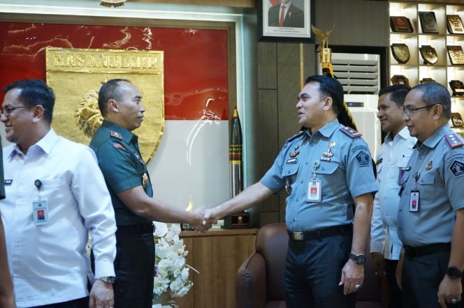 					Perkuat Keamanan, Kalapas Makassar Jalin Sinergi dengan Kodam XIV Hasanuddin