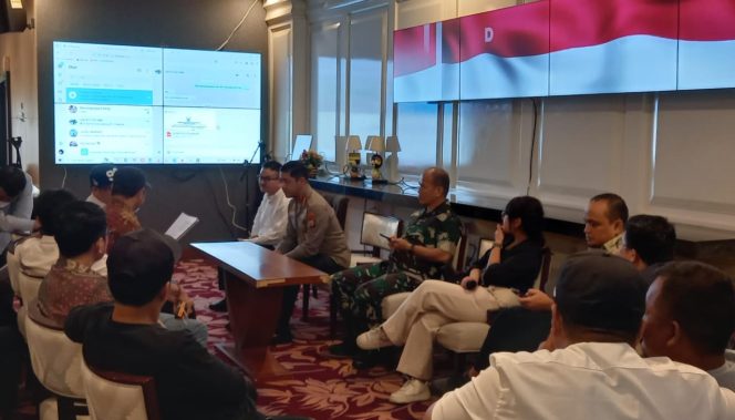 					Pertemuan Driver Online dan Aplikator Grab, Gojek dan Maxim di Kantor Gubernur Sulsel (dok.)