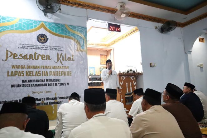 					Tasming Hamid Safari Ramadan di Lapas Parepare, Perkuat Silaturahmi dan Pembinaan Warga Binaan