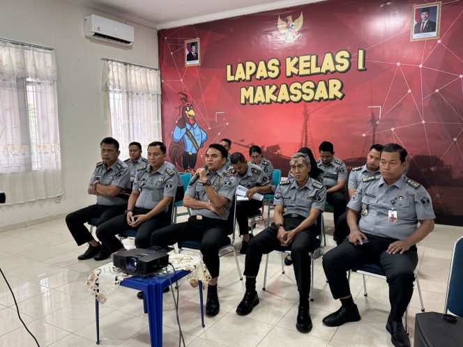 					Lapas Makassar Ikuti Persiapan Virtual Hari Bakti Pemasyarakatan ke-61