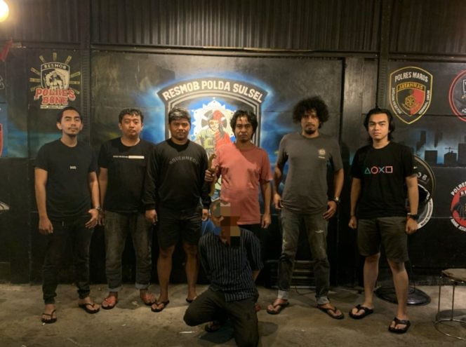 					KR Saat Diamankan di Mapolda Sulsel. (Foto: Istimewa)