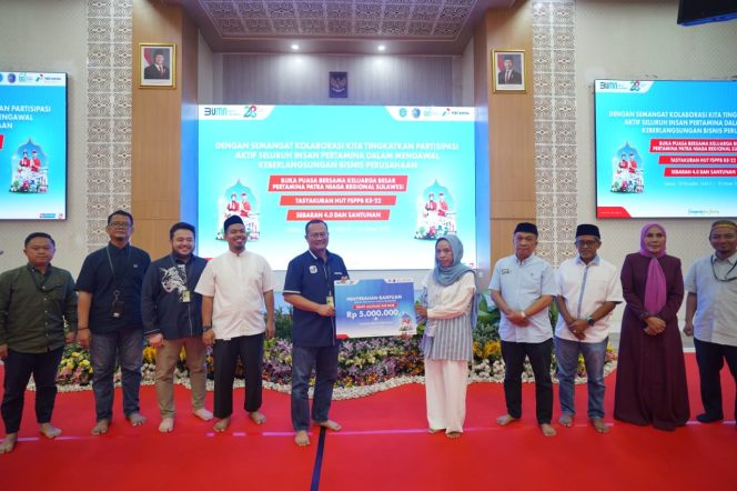 					Pertamina Patra Niaga Regional Sulawesi Berbagi Berkah Ramadan