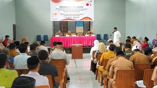 					Musrenbang RKPD 2026 di Kecamatan Bulukumpa. (Foto: Ist/ Humas)