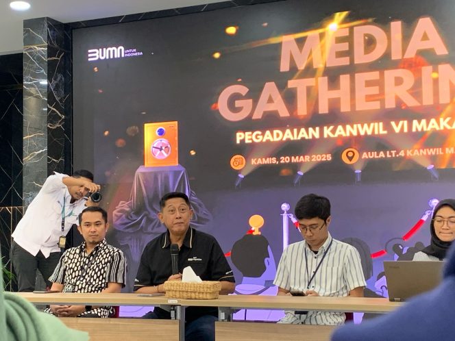 					Kepala Pegadaian Kanwil VI Makassar Edwin S Inkiriwang (dok.)