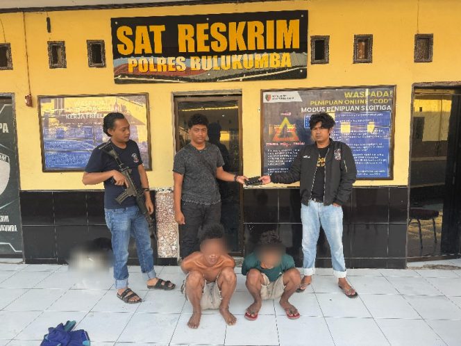 					Dua Pemuda Bulukumba Dibekuk di Jeneponto usai Bobol Counter HP