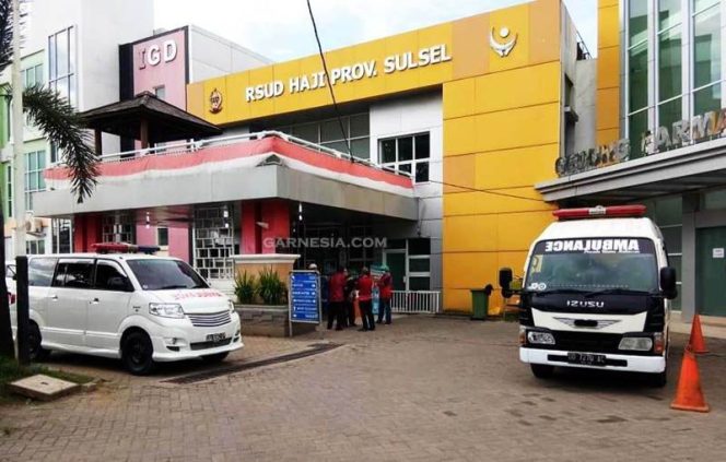 					Gedung Rumah Sakit Haji Makassar, Jl. Ngeppe. (Foto: Garnesia.com/ Istimewa)