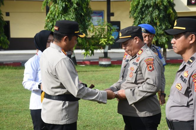 					Kapolres Bulukumba Apresiasi 14 Personel Polsek Bulukumpa atas Keberhasilan Cegah Balap Liar