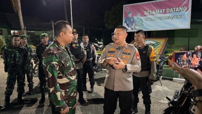 					Kompak! TNI-Polri di Sinjai Gelar Patroli Gabungan Jaga Keamanan Ramadan