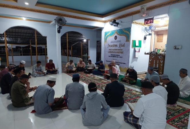 					Khatam Al-Qur'an Warga Binaan Lapas Parepare di Penghujung Ramadan. (Foto: Ist/ Humas)